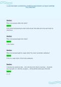 CLASS D SECURITY LICENSE FINAL PAPER EXAM QUESTIONS ACCURATE ANSWERS&NewLine;FULL SOLUTION