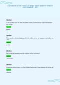 CLASS D WATER LICENSE TEXAS EXAM REVIEW SOLVED QUESTIONS COMPLETE&NewLine;ANSWERS GRADED A PLUS