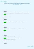 CLASS D WATER LICENSE TEXAS UPDATED ACTUAL EXAM QUESTIONS CORRECT&NewLine;ANSWERS GRADED A PLUS