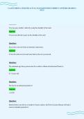 CLASS E DRIVE 4 UPDATED ACTUAL EXAM QUESTIONS CORRECT ANSWERS GRADED A&NewLine;PLUS