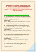 MLBPA GENERAL CERTIFIED AGENT FINAL STUDY GUIDE EXAM  &NewLine;2026 &vert; ACCURATE REAL EXAM QUESTIONS AND ANSWERS WITH  &NewLine;DETAILED RATIONALES EACH &vert; CURRENTLY TESTING AND &NewLine;FREQUENTLY TESTED VERSIONS &vert; EXPERT VERIFIED FOR GUARANTEED PASS &vert; LATEST UPDATE 