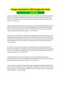 HESI Dosage Calculations Practice&NewLine;Questions and well verified answers&NewLine;&commat;2026
