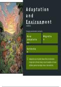 Adaptations & Environment simplified- Complete Exam Pack&comma; Diagrams &lpar;A-Level &sol; IB Biology Revision Notes&rpar;