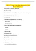 USPS 955 test review Questions with 100&percnt;&NewLine;Correct Answers