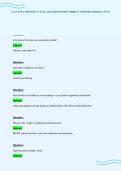 CLAYTON 2 UPDATED ACTUAL EXAM QUESTIONS CORRECT ANSWERS GRADED A PLUS