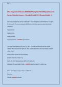 Med Surg Exam 3 Newest 2026&sol;2027 Complete All 150 Questions And  &NewLine;Correct Detailed Answers &vert;Already Graded A&plus;&vert;&vert;Already Graded A&plus;  