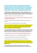 PHR CERTIFICATION EXAM&ndash; QUESTIONS AND ANSWERS &vert; &NewLine;VERIFIED AND WELL DETAILED ANSWERS PLUS RATIONALES &vert; &NewLine;GUARANTEED PASS &vert; LATEST EXAM UPDATE &vert; EXAM PREP &vert; &NewLine;STUDY GUIDE &vert; PRACTICE TEST&vert; DOWNLOAD INSTANT PDF 
