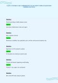 CLIENT CENTERED CARE COMPREHENSIVE EXAM SCRIPT COMPLETE QUESTIONS&NewLine;VERIFIED SOLUTIONS