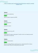 CLIENT CENTERED CARE EXAM REVIEW SOLVED QUESTIONS COMPLETE ANSWERS&NewLine;GRADED A PLUS