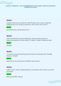 CLINICAL CHEMISTRY I ASCP COMPREHENSIVE EXAM SCRIPT COMPLETE QUESTIONS&NewLine;VERIFIED SOLUTIONS