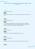 CLINICAL SIMULATIO 1 UPDATED ACTUAL EXAM QUESTIONS CORRECT ANSWERS&NewLine;GRADED A PLUS
