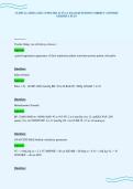 CLINICAL SIMULATIO 2 UPDATED ACTUAL EXAM QUESTIONS CORRECT ANSWERS&NewLine;GRADED A PLUS