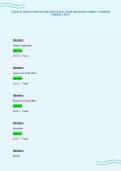 CLINICAL SIMULATION SAE UPDATED ACTUAL EXAM QUESTIONS CORRECT ANSWERS&NewLine;GRADED A PLUS