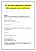 Nightingale BSN 366 Exam 4 Actual Style V3 &vert; BSN366 HESI RN Exit Practice Bank