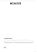 BMS 300 FINAL EXAM
