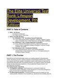 2026&sol;2027 The Elite S-Tier Test Bank&colon; Lifespan Development &lpar;9th Edition&rpar; &vert; 22&plus; Clinical Scenarios&comma; Distractor Analyses & Mentor Breakdowns