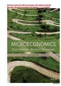 Solution manual for Microeconomics 5th edition by David Besanko&comma; Ronald Braeutigam &vert; ISBN-13 978-1118799062&vert; Chapter 1-17 &vert; All Chapters 