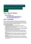 2026&sol;2027 S-Tier Elite Test Bank&colon; Statistics for Social Research & Data Analysis &lpar;22&plus; High-Yield Q&A &plus; Mentor Breakdowns&rpar;