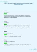 CLINICAL SIMULATION TEST BAN 1 UPDATED ACTUAL EXAM QUESTIONS CORRECT&NewLine;ANSWERS GRADED A PLUS