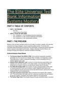 2026&sol;2027 The Elite Information Systems & Tech Strategy Test Bank &vert; 22&plus; S-Tier Q&A &lpar;RBV&comma; AI&comma; Cloud & Network Effects&rpar;