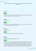 CLINICAL LABORATORY SCIENTIST STUDY UPDATED ACTUAL EXAM QUESTIONS&NewLine;CORRECT ANSWERS GRADED A PLUS