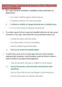 NUR 507 Exam 2 Questions & Answers 2026&sol;2027 &vert; High-Yield Review &vert; Latest Update &vert; Graded A&plus;