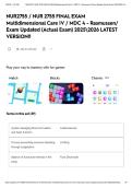 NUR2755 &sol; NUR 2755 FINAL EXAM Multidimensional Care IV &sol; MDC 4 - Rasmussen&sol; Exam Updated &lpar;Actual Exam&rpar; 20252026 LATEST VERSION&excl;&excl;&NewLine;&NewLine;&NewLine;