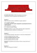 CHEM 219 LAB REPORT & LAB NOTES &NewLine;COMPREHENSIVE EXAMINATION 2026 &NewLine;EXPERIMENTS 1-8 &vert; PORTAGE LEARNING &NewLine;STANDARD QUESTIONS WITH VERIFIED ANSWERS &NewLine;AND EXPERT RATIONALES