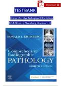 Test Bank for Comprehensive Radiographic Pathology 7th Edition by Ronald L&period; Eisenberg &vert; Complete Chapter Test Bank &vert; Verified Questions & Answers &vert; A&plus; Exam Study Guide