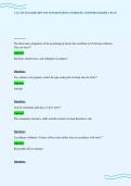 CLN 251 EXAM REVIEW SOLVED QUESTIONS COMPLETE ANSWERS GRADED A PLUS