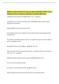 BMW Associate level ASE test &lpar;Latest Update 2026&vert;2027&rpar; With Correct&NewLine;Detailed Answers &vert;Solutions &vert;Already A&plus; Graded &lpar;100&percnt; Pass&rpar;