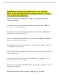 BMW Associate Level Test&colon; Vehicle Inspection&comma; Tools&comma; and Safety&NewLine;&lpar;Latest Update 2026&vert;2027&rpar; With Correct Detailed Answers &vert;Solutions&NewLine;&vert;Already A&plus; Graded &lpar;100&percnt; Pass&rpar;