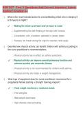 NUR 507 Test 3 Questions & Correct Answers 2026&sol;2027 &vert; Latest Update &vert; Graded A&plus;