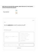 SMQT PRACTICE QUESTIONS AND ANSWERS &vert; SMQT PRACTICE TEST&comma; STUDY GUIDE & CERTIFICATION EXAM PREP 2026&sol;2027