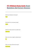 FF1 Wildland Study Guide &ndash; Exam Questions and Correct Answers