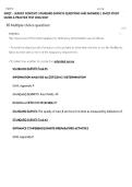SMQT &ndash; SURVEY CONTENT&colon; STANDARD SURVEYS QUESTIONS AND ANSWERS &vert; SMQT STUDY GUIDE & PRACTICE TEST 2026&sol;2027