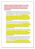 Charlotte Commercial Pesticide Applicator Core Safety &NewLine;Practice Examination Questions And Correct Answers &NewLine;&lpar;Verified Answers&rpar; Plus Rationale 2026 Q&A&vert; Instant &NewLine;Download Pdf 