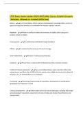CTCD Exam &lpar;Latest Update 2026&vert;2027&rpar; With Correct Detailed Answers&NewLine;&vert;Solutions &vert;Already A&plus; Graded &lpar;100&percnt; Pass&rpar;