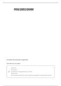 POLI 2051 LSU EXAM 3 LATEST VERSION QUESTIONS AND VERIFIED CORRECT ANSWERS 2026