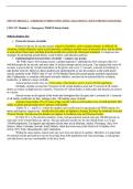 SUMMARY CMN 557 MODULE 1 &ndash; EMERGENCY PMHNP STUDY GUIDE &vert; 2026 UPDATE &vert; WITH COMPLETE SOLUTIONS&period;