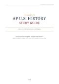 An In-depth study guide regarding the content of AP US&period; History