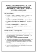 BSN366 EXIT HESI BSN HESI 366 RN EXIT EXAM &NewLine;&lpar;LATEST 2025&sol;2026 UPDATE&rpar; &vert; QUESTIONS & &NewLine;ANSWERS GRADE A &vert; 100&percnt; CORRECT &lpar;VERIFIED &NewLine;ANSWERS&rpar; - NIGHTINGALE