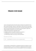 SPECIAL EDUCATION PRAXIS 5355&lpar;ONES IDK&rpar; QUESTIONS AND VERIFIED ANSWERS