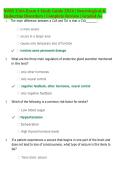 NURS 3366 Complete Exam Prep Bundle 2026&sol;2027 &vert; Exam 1&ndash;4&comma; Inflammation & Immune Response&comma; Neurological & Endocrine Disorders &vert; Verified Q&A &vert; Latest Update &vert; Graded A&plus;