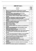 CMN 557 UNIT 1 STUDY GUIDE &plus; INDEX &vert; QUESTIONS AND ANSWERS &vert; 2026 UPDATE &vert; WITH COMPLETE SOLUTIONS&period;