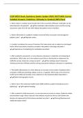 D220 WGU Study Questions &lpar;Latest Update 2026&vert;2027&rpar; With Correct&NewLine;Detailed Answers &vert;Solutions &vert;Already A&plus; Graded &lpar;100&percnt; Pass&rpar;&NewLine;
