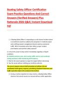 Boating Safety Officer Certification &NewLine;Exam Practice Questions And Correct &NewLine;Answers &lpar;Verified Answers&rpar; Plus &NewLine;Rationale 2026 Q&A&vert; Instant Download &NewLine;Pdf  