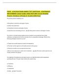 FACHE - ACHE BOG EXAM SAMPLE TEST QUESTIONS - HEALTHCARE&NewLine;&lpar;Latest Update 2026&vert;2027&rpar; With Correct Detailed Answers &vert;Solutions&NewLine;&vert;Already A&plus; Graded &lpar;100&percnt; Pass&rpar;