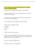 FDNY A-35 Exam &lpar;Latest Update 2026&vert;2027&rpar; With Correct Detailed&NewLine;Answers &vert; Verified &lpar;100&percnt; Pass&rpar;&NewLine;
