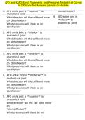 AFO and KAFO Band Placements and Pressures Test with all Correct & 100&percnt; Verified Answers &vert;Already Graded A&plus;